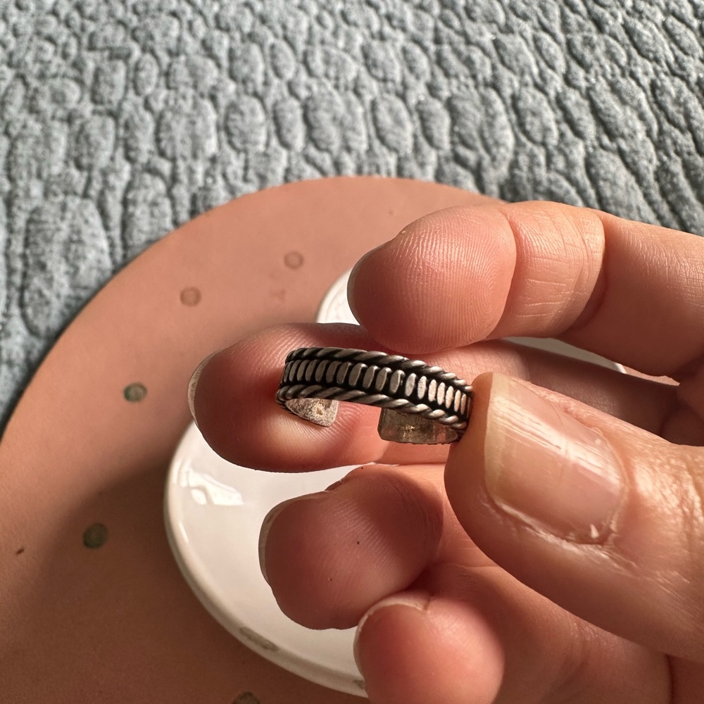 Toe ring silver 925 - Picture 2 of 3